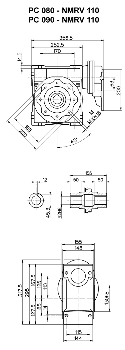 pc080pc090 nmrv110 drawing